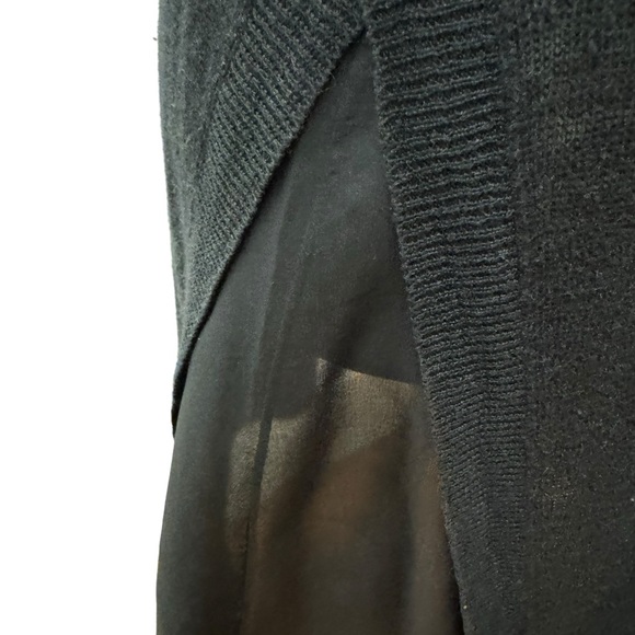 Eileen Fisher linen and silk long cardigan in black. Size XL. VGUC - Picture 5 of 10